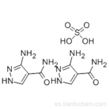 Hemisulfato de 3-amino-4-pirazolcarboxamida CAS 27511-79-1